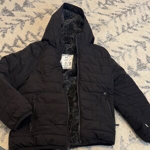 GUC Abercrombie Kids Gray Fleece Jacket Size 7/8